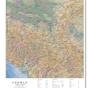 G013  Srbija fizičko - geografska