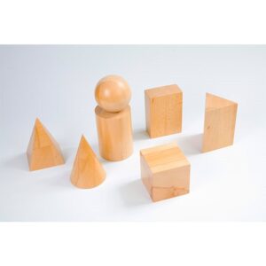 M012 Drvena geometrijska tela